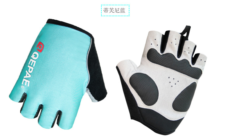 ถุงมือจักรยานครึ่งนิ้ว รุ่น QEPAE 02 อย่างดี