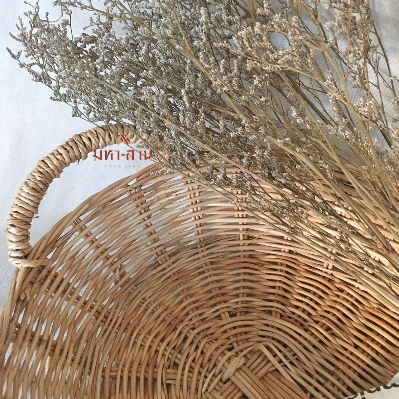 กระจาด2หู ทรงรี ขนาด12*17*35🤎