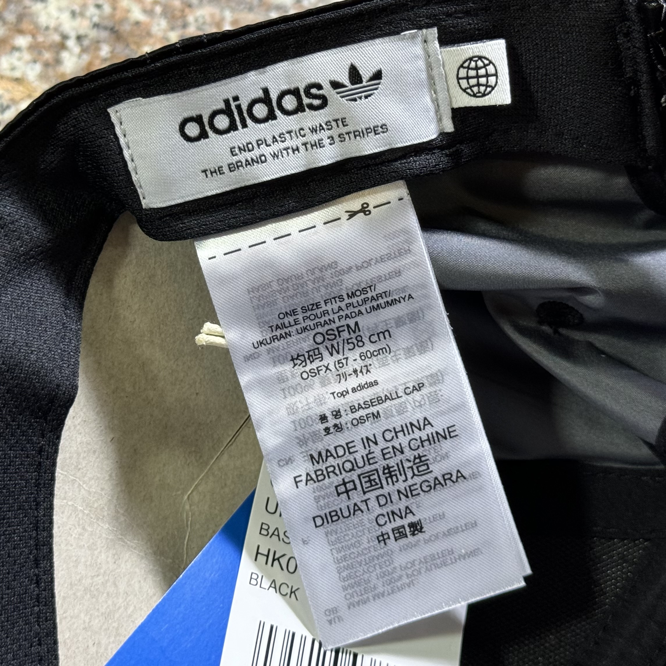 หมวก Adidas Originals Baseball Cap ‘TripleBlack’