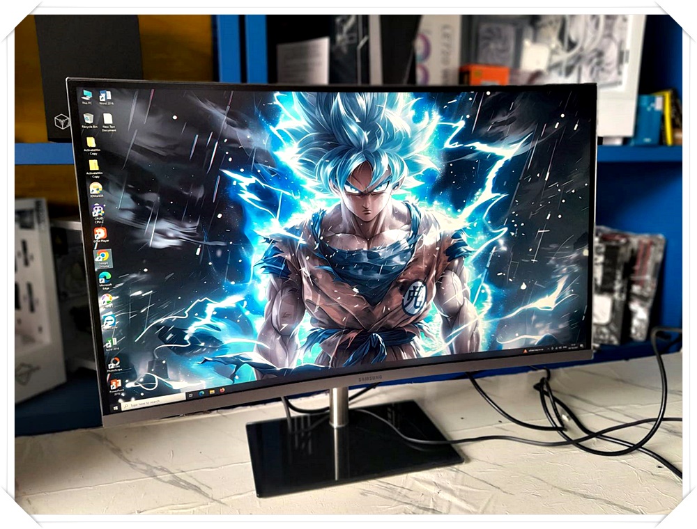 (* มือ 2) จอคอมพิวเตอร์ MONITOR SAMSUNG 27 นิ้ว VA 144Hz 2K CURVE