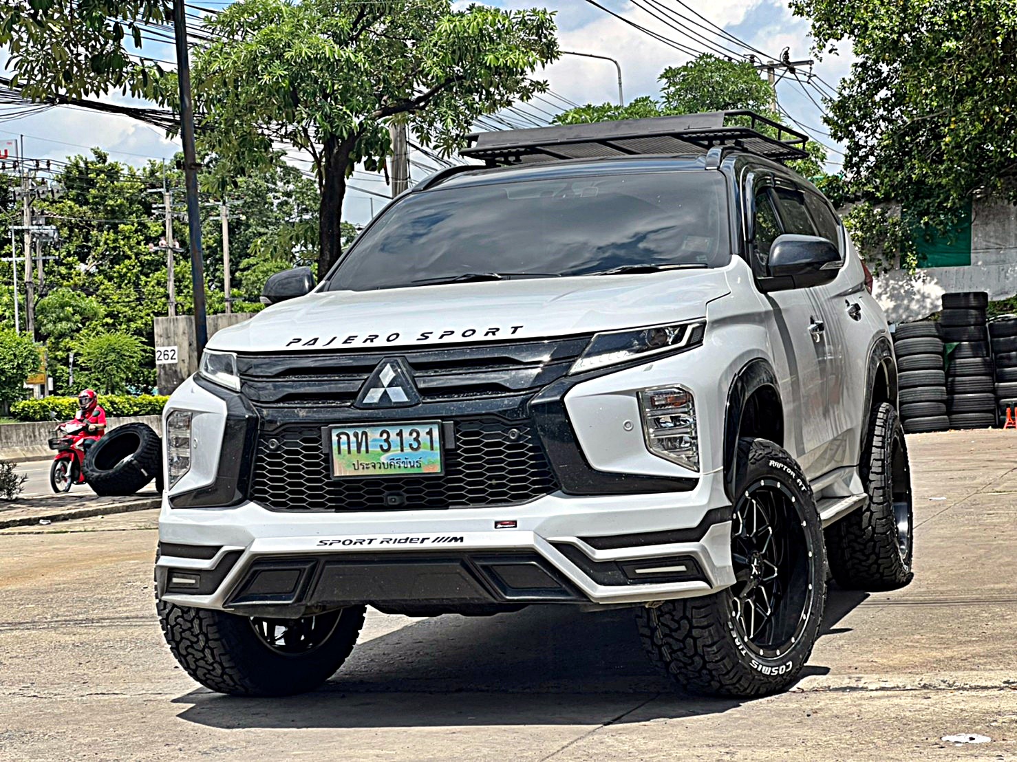 PAJERO_จองคิวจากประจวบ ทำทรงเมกาที่ STEP9