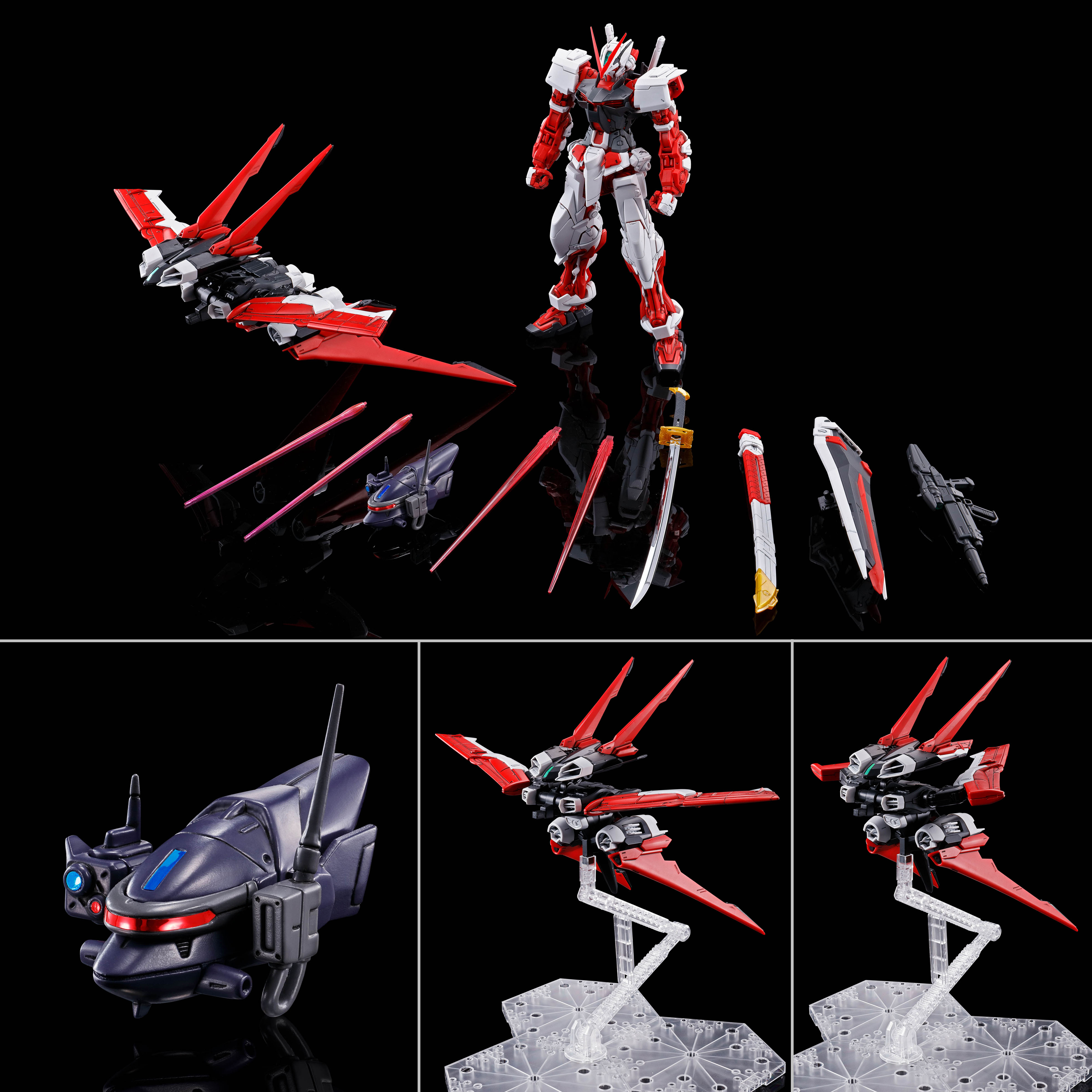 P-Bandai: MG 1/100 Gundam Astray Red Frame Flight Unit
