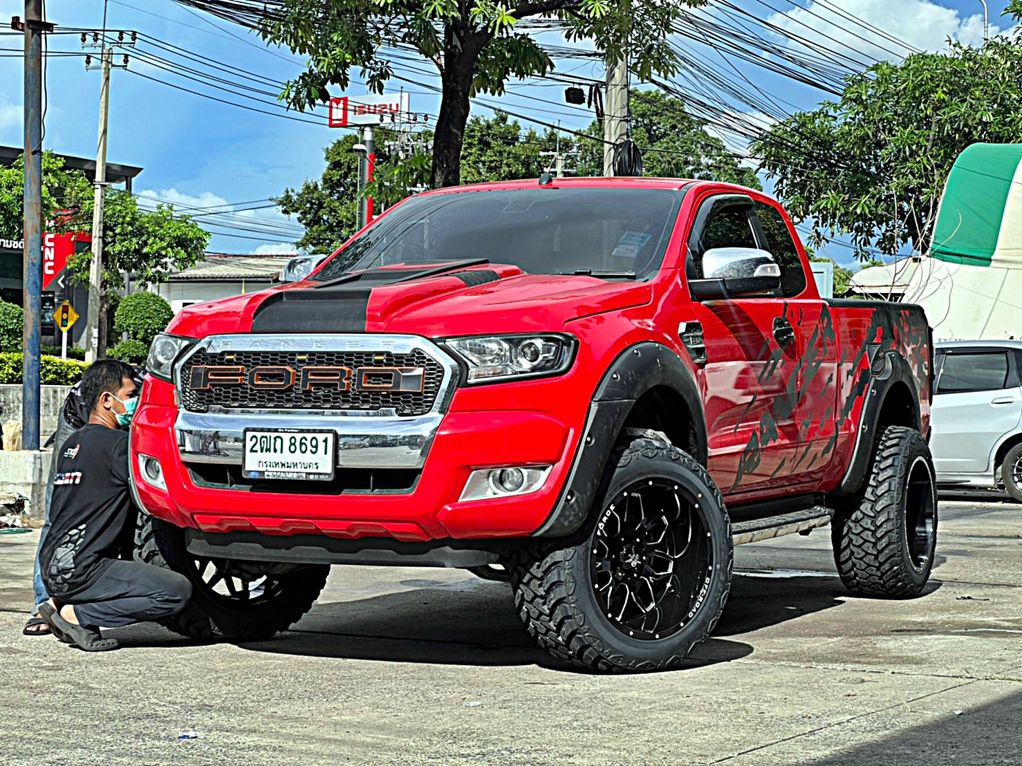 FORD_RANGER_ทรงเมกาจองคิวมาจากลำพูน