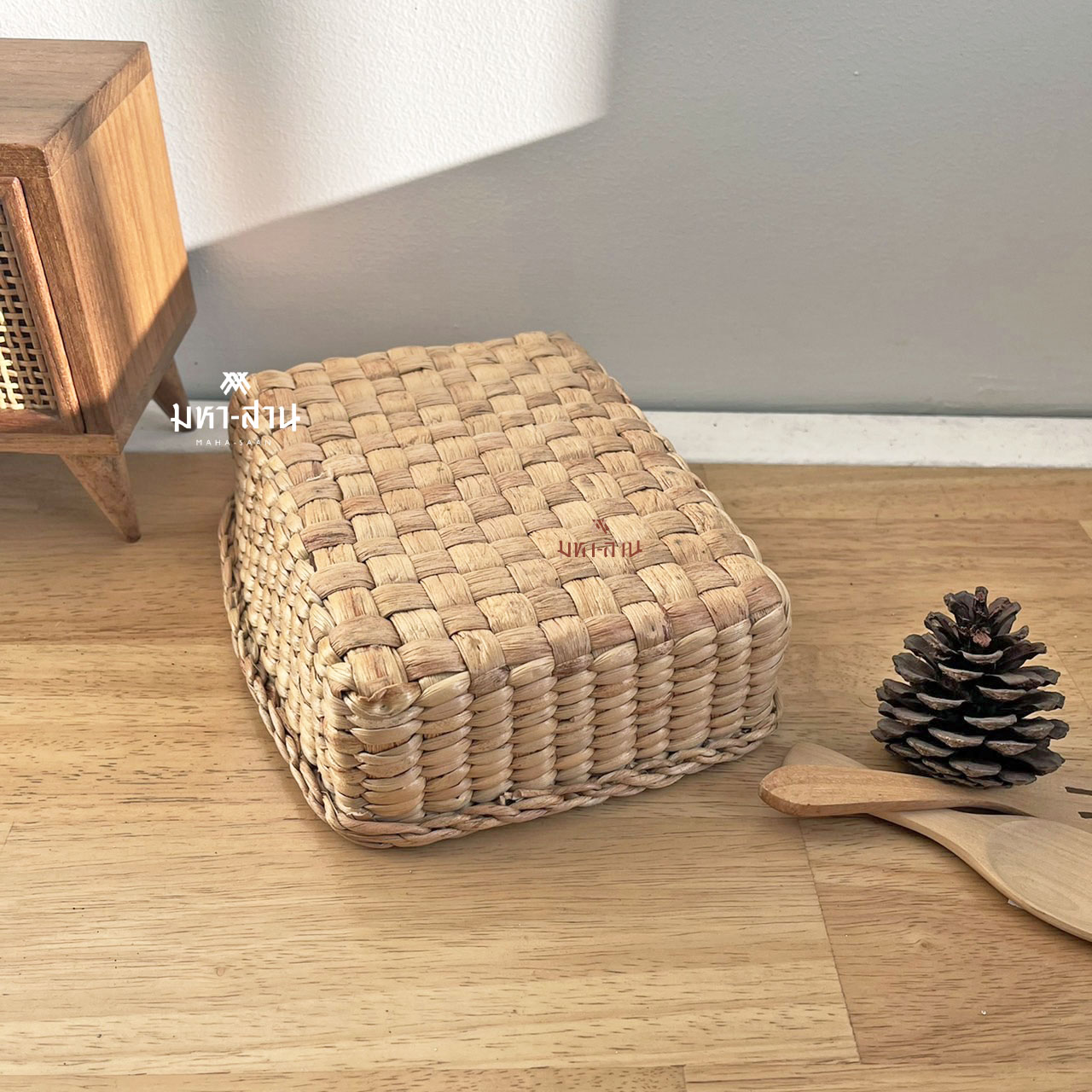 ถาดอาหาร ใส่ขนม พร็อพถ่ายรูป แต่งคาเฟ่ กล่องจิ๋ว 🤎