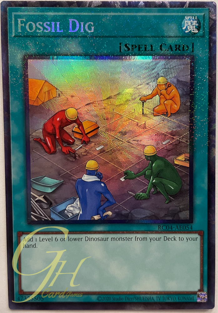 Yugioh [RC04-AE054] Fossil Dig (Collector's Rare)