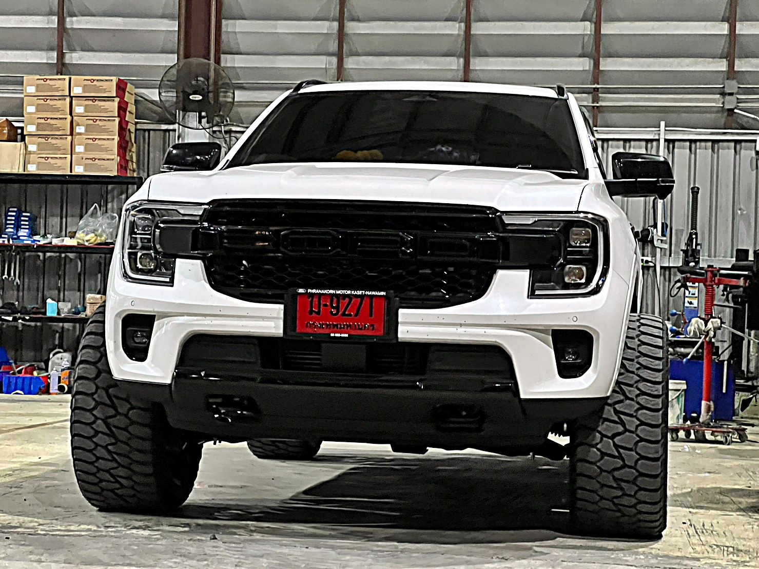 FORD EVEREST NEXTGEN ล้อแท้ HOSTILE H120 ขอบ22 ที่ STEP9