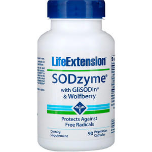 Life Extension, SODzyme with GliSODin & Wolfberry, 90 Veggie Caps