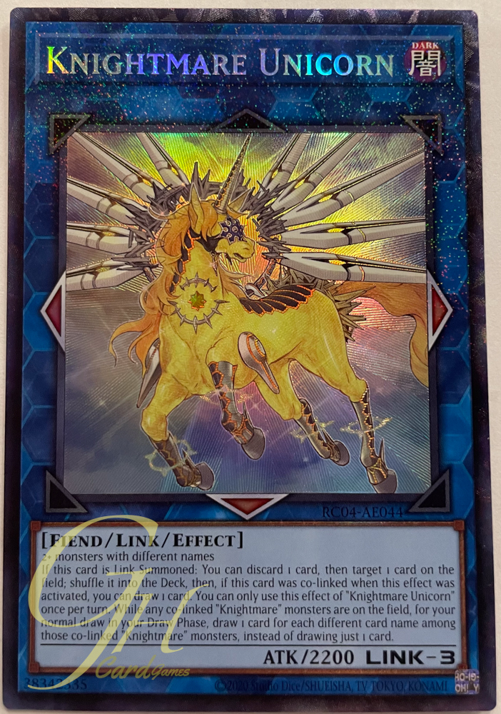 Yugioh [RC04-AE044] Knightmare Unicorn (Collector's Rare)