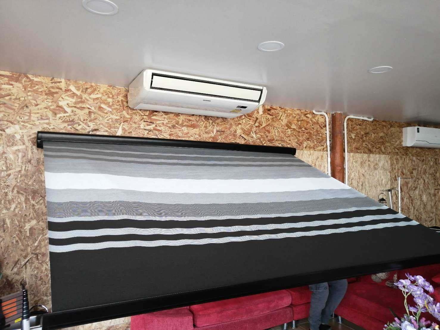 ม่านข้าง RV Awning 2.5*2 กล่องสีดำ BY MaxXEQUIP