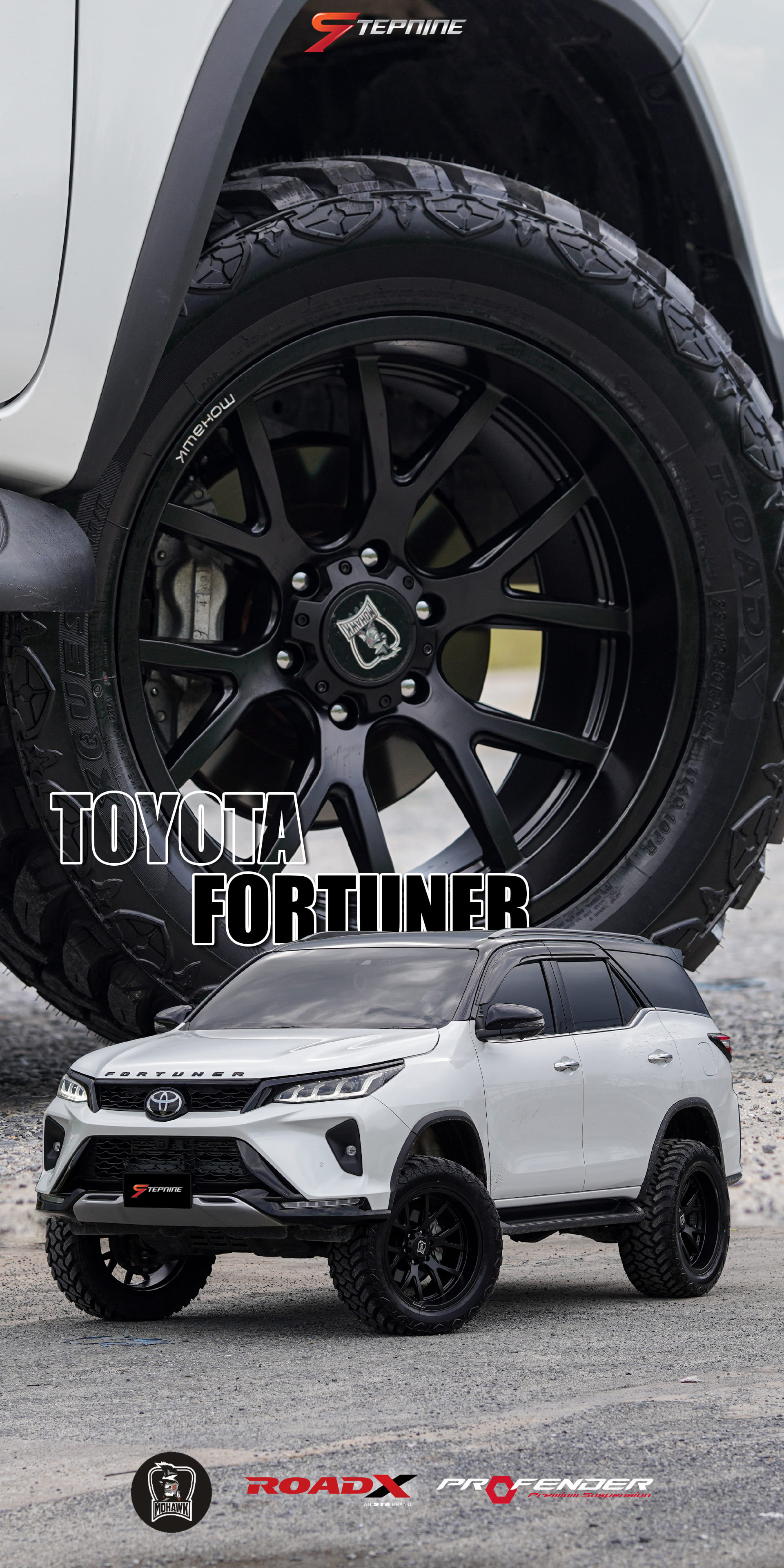 #TOYOTA #FORTUNER ทรงเมกา