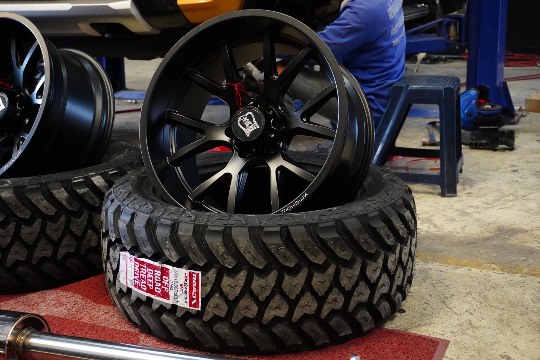 FORD RANGER NEXTGEN จองคิวมาจาก ชุมพร แต่งทรงเมกาที่ STEP9