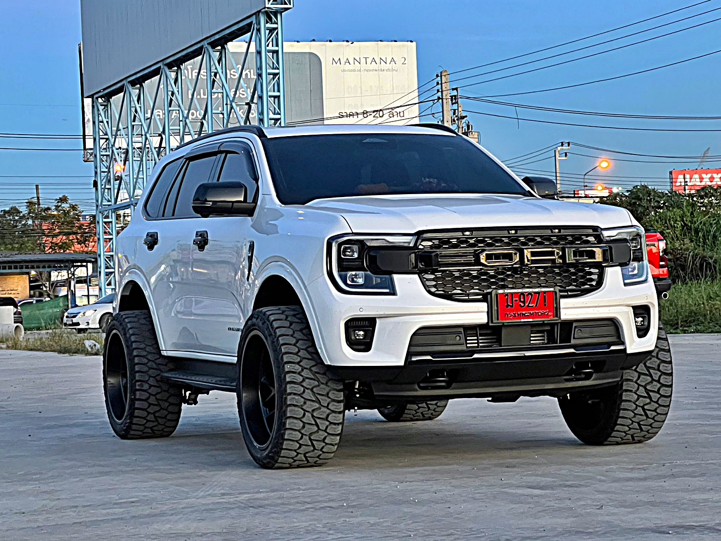 FORD EVEREST NEXTGEN ล้อแท้ HOSTILE H120 ขอบ22 ที่ STEP9