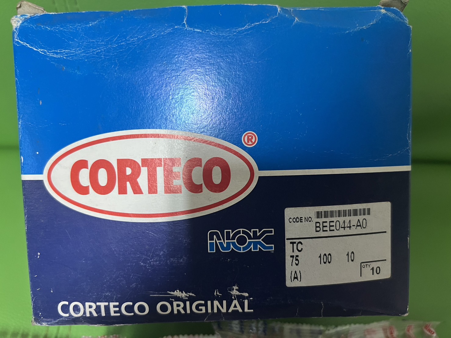 corteco ซีลกันน้ำมัน TC 75-100-10 NOK OIL SEAL ออยซีล แท้ ญี่ปุ่น ซีลกันน้ำมัน