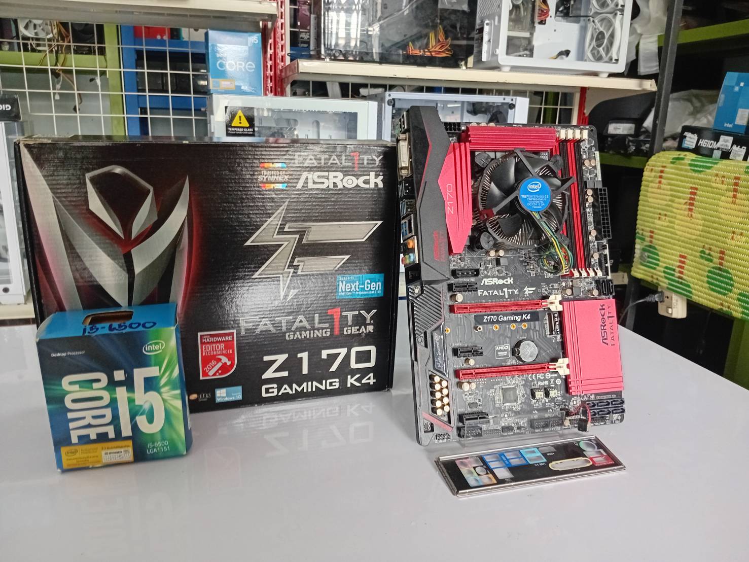 ** มือ 2 ** ชุดเช็ต upgrade I5 6500 + MB Fatal1ty Z170 Gaming K4