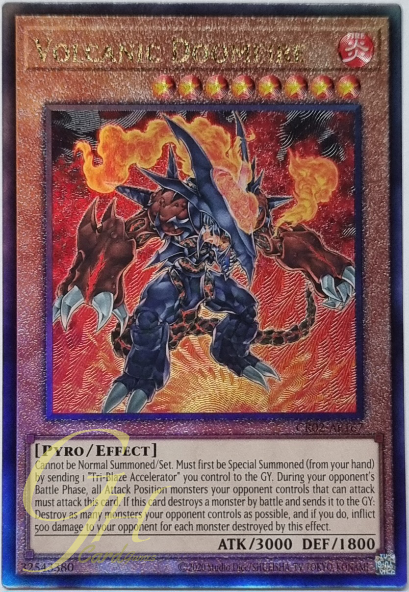 Yugioh [CR02-AE167] Volcanic Doomfire (Ultimate Rare)