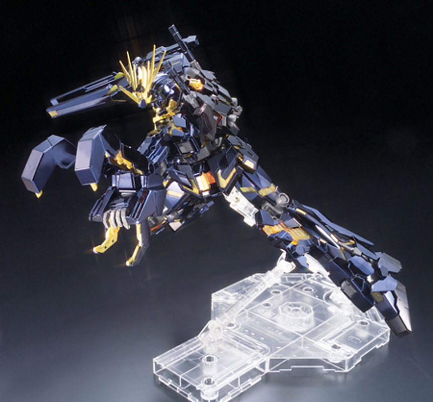 MG GUNDAM UNICORN BANSHEE TITANIUM FINISH