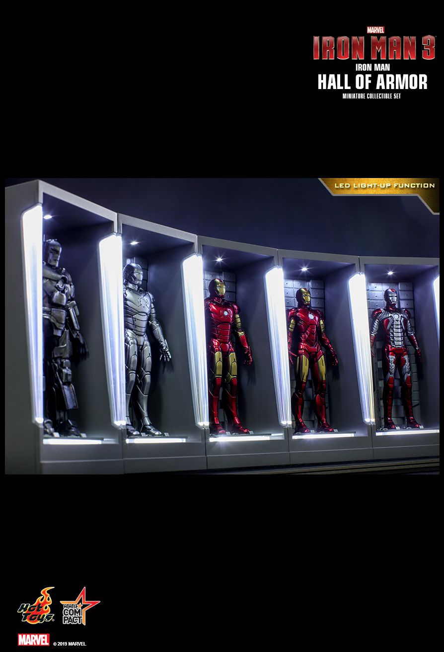 IRON MAN HALL OF ARMOR 12 CM