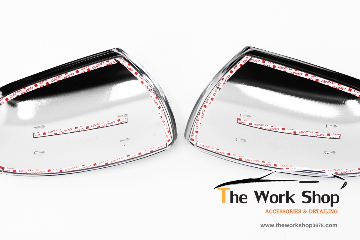 Side Mirror Cover for Picanto Type A : W/O LED ( โครเมี่ยมครอบกระจกมองข้างแบบ A ที่ไม่มีไฟ LED)