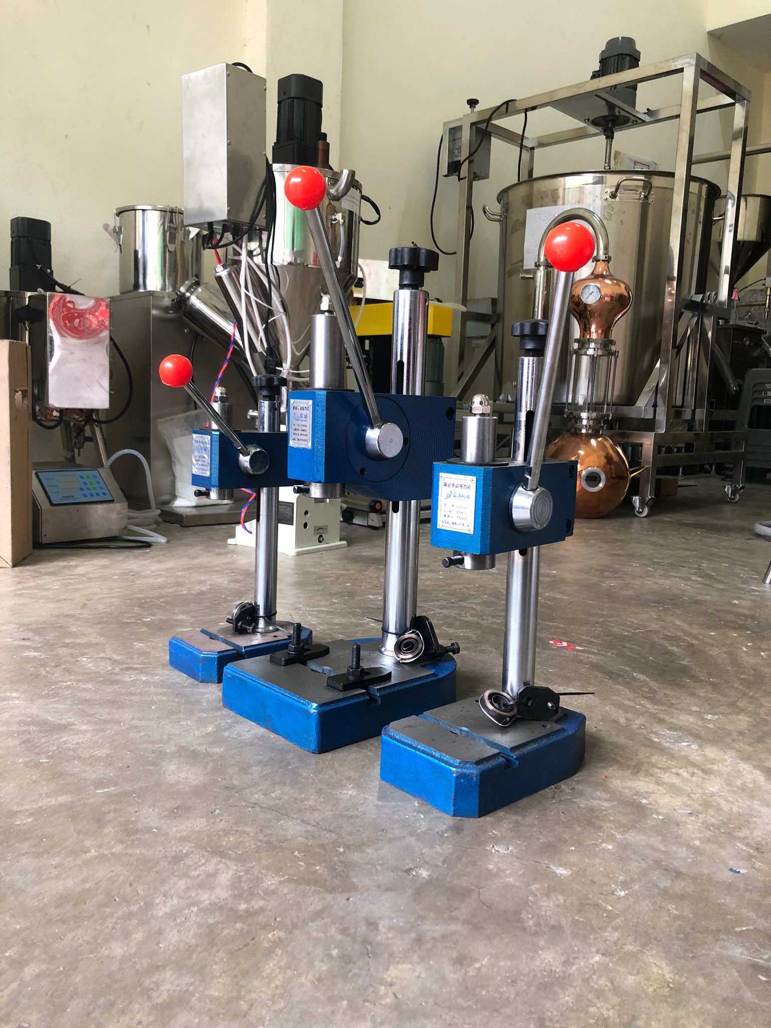 🌈JYSY เครื่องปั้ม เครื่องกดแบบมือโยก Handpress แรงกด 200kg./300kg./500kg.