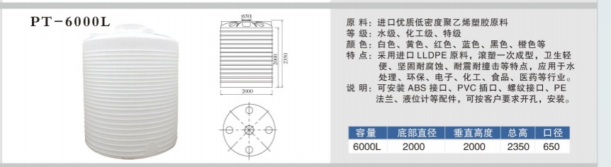 ถังผสม(PE)น้ำยา + พร้อมมอเตอร์หัวปั่น ขนาด 300 ลิตร