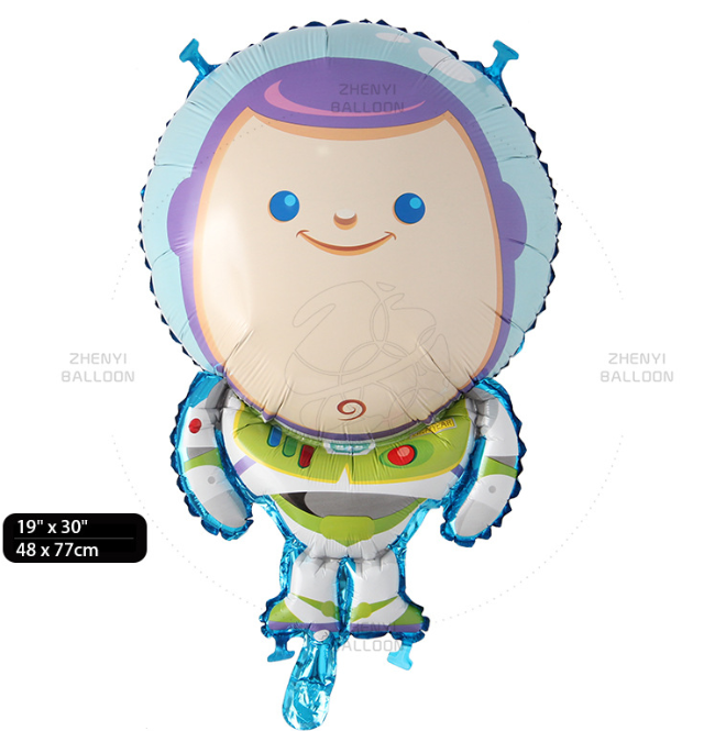 ลูกโป่งฟอยการ์ตูนทอยสตอรี่ / Toy Story Buzz Lightyear Foil Balloon