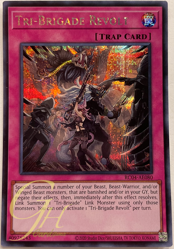 Yugioh [RC04-AE080] Tri-Brigade Revolt (Secret Rare)