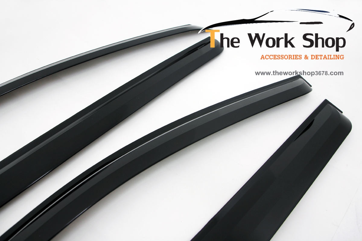 Smoke Door Visor for Carnival ( กันสาดสีดำ )