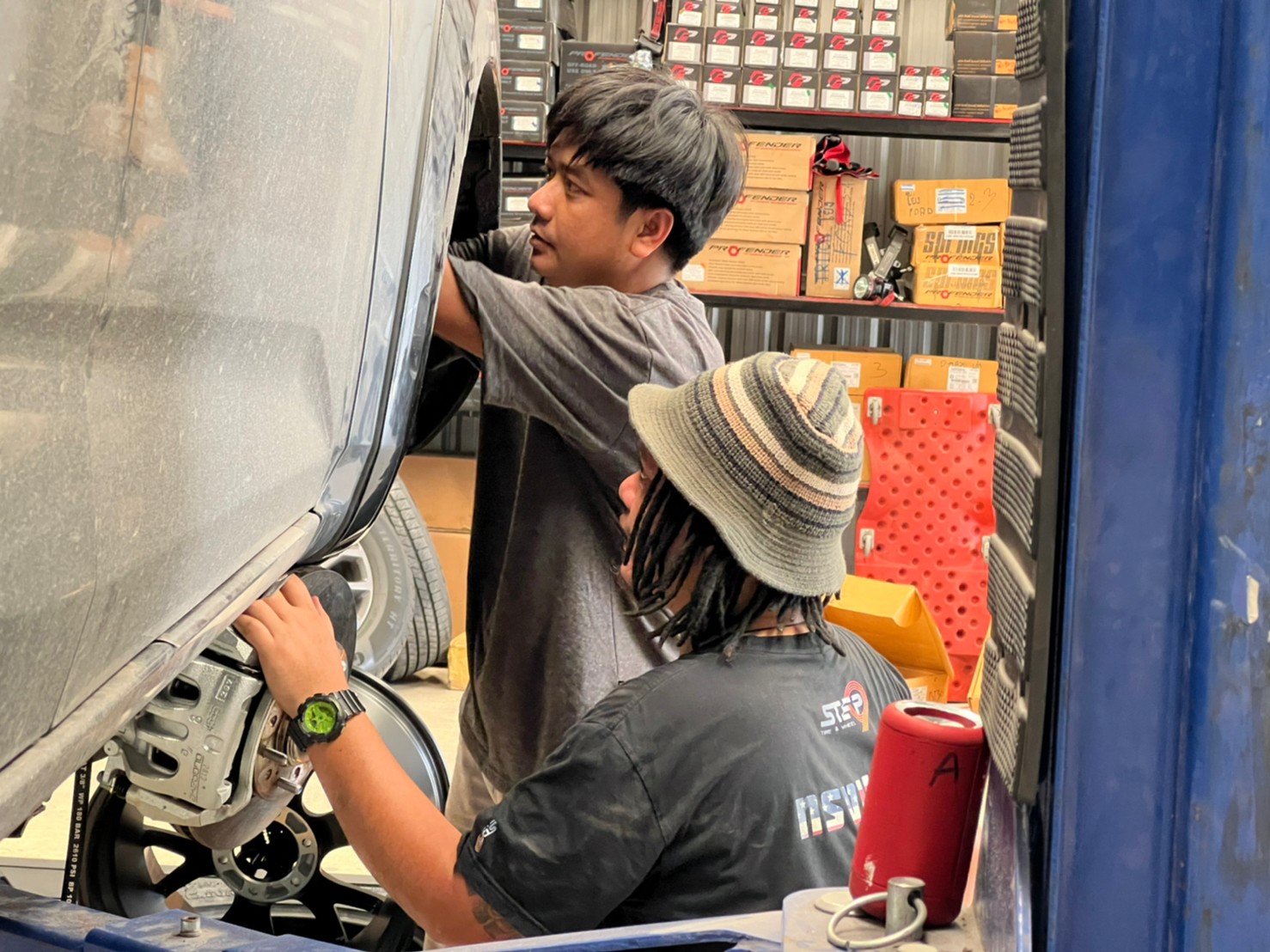 D_MAX_ทะเบียนนครปฐม ทำทรงเมกาที่ STEP9