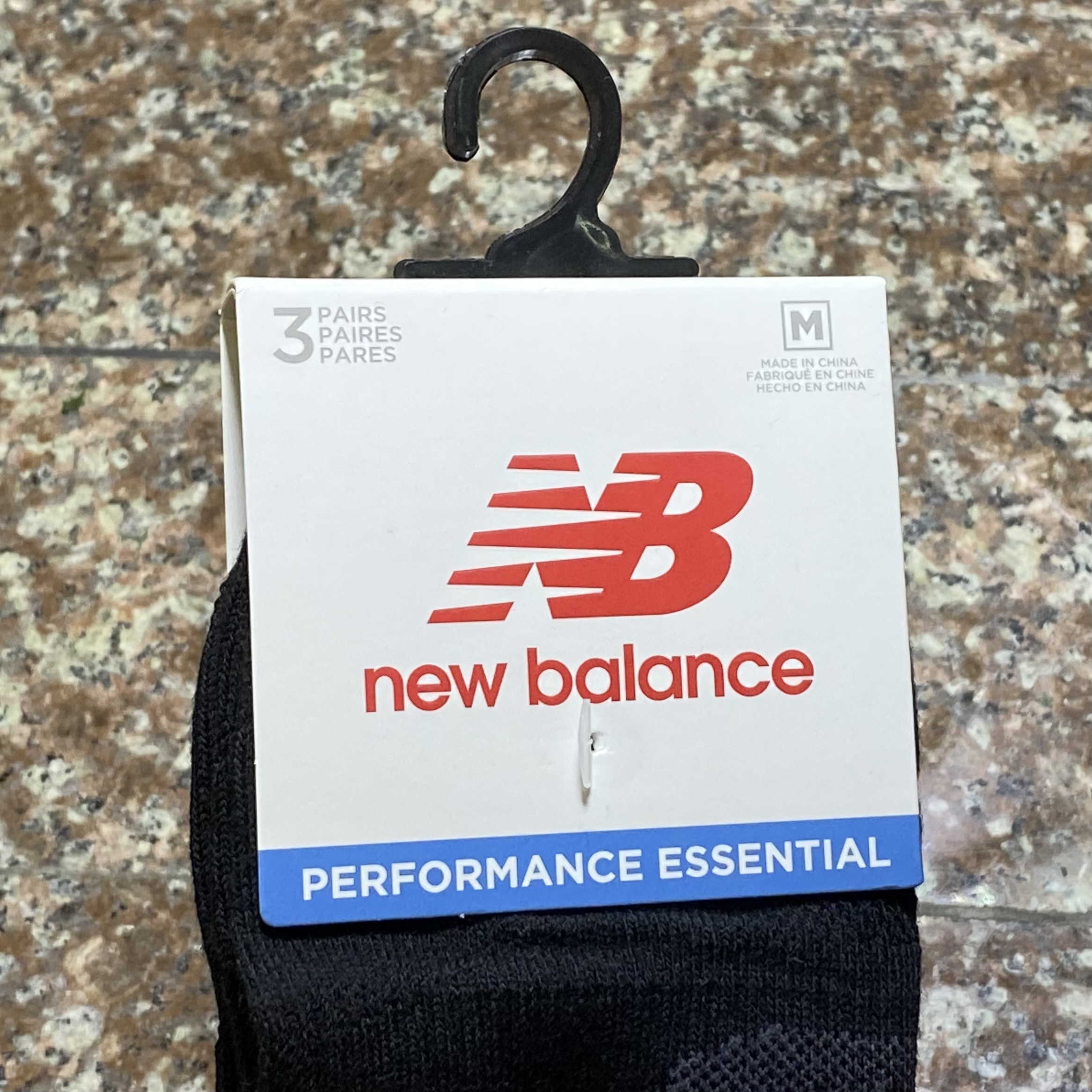 ถุงเท้า New Balance Performance Socks (M) #แพค3สุดคุ้ม