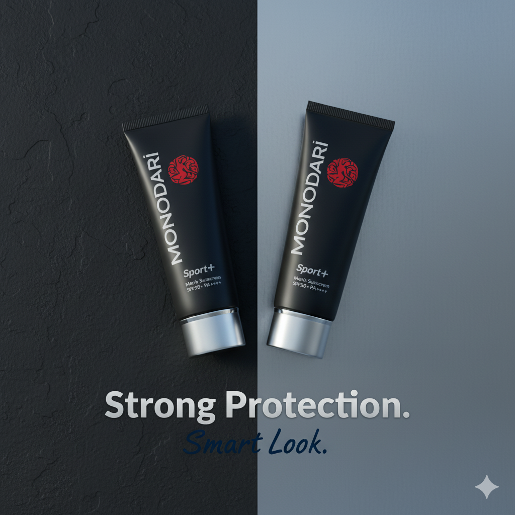 สูตรพรีเมียม: ครีมกันแดดสำหรับผู้ชาย Sport+ Face Defense SPF50+ PA++++ Premium Formula: Sport+ Men’s Facial Sunscreen SPF50+ PA++++