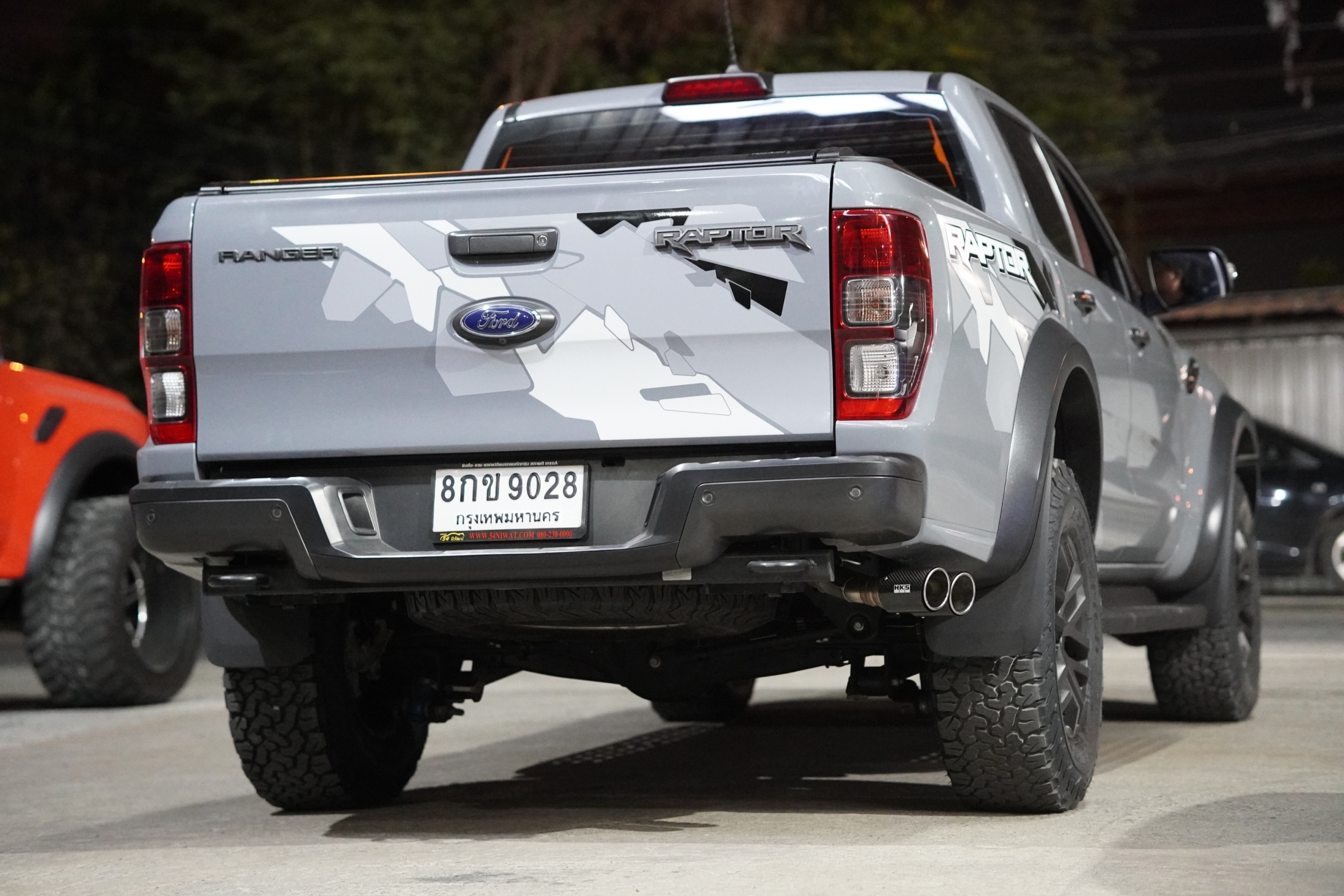 ท่อ HKS คู่ออกข้างใส่ RAPTOR ตัวแรก ของแท้ ที่ STEP9