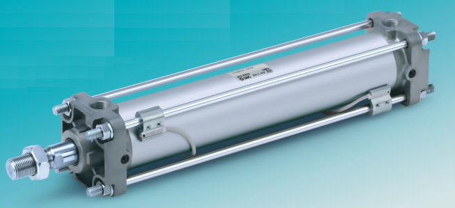 CDA2 SMC กระบอกลมแบบเหลี่ยม TieRod Aircylinder แบบติดเซนเซอร์ได้ รุ่น CDA2B