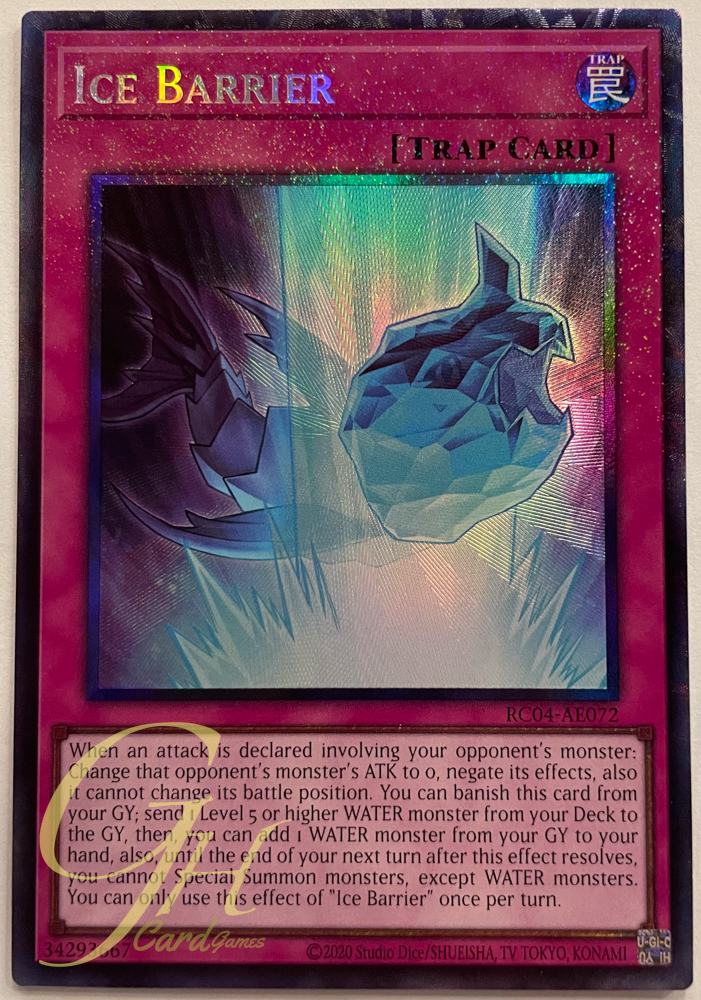 Yugioh [RC04-AE072] Ice Barrier (Collector's Rare)