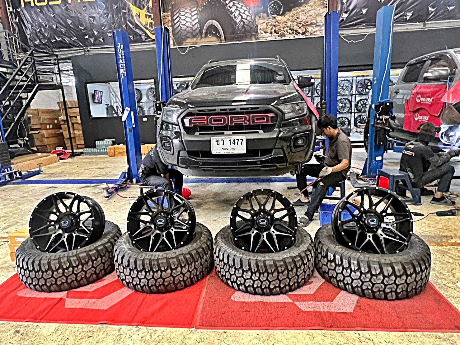 #FORD_RANGER_จองคิวมาจากขอนแก่น แต่งเมกาที่ STEP9