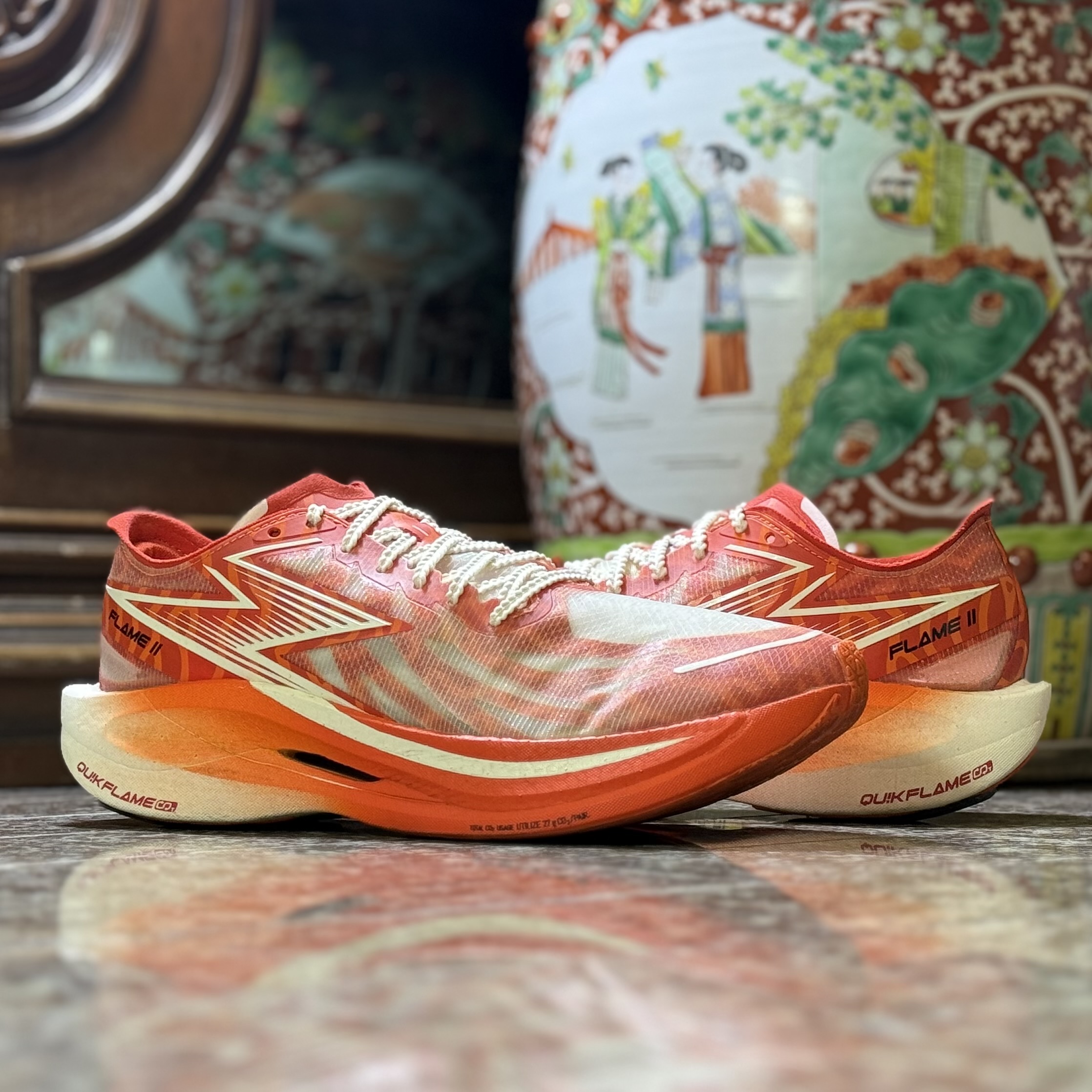 รองเท้าวิ่ง 361 Degrees Flame 2.0 ‘RED’ #มือ2 (M11US)