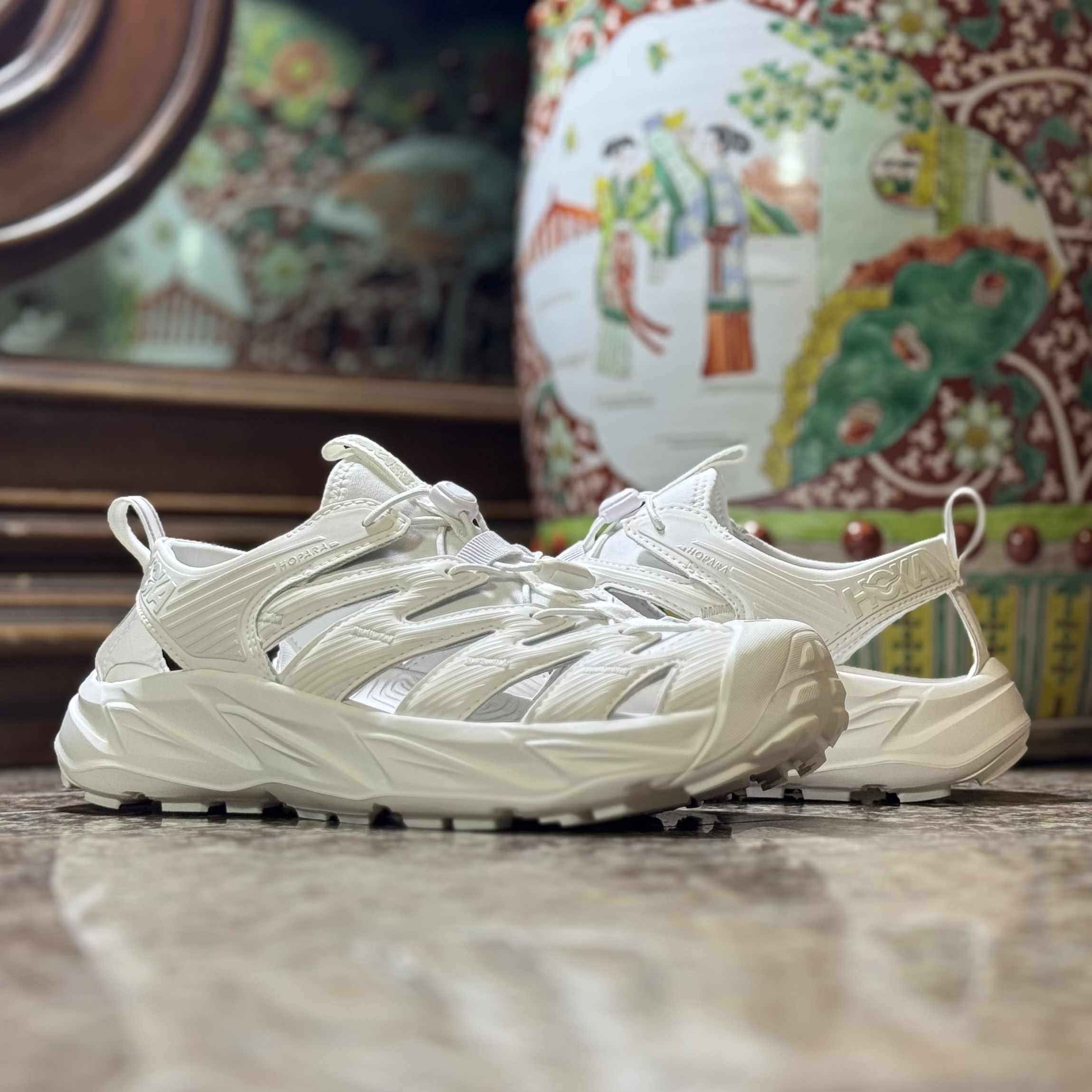 รองเท้า HOKA Hopara ‘TripleWhite’ (M9/10US)