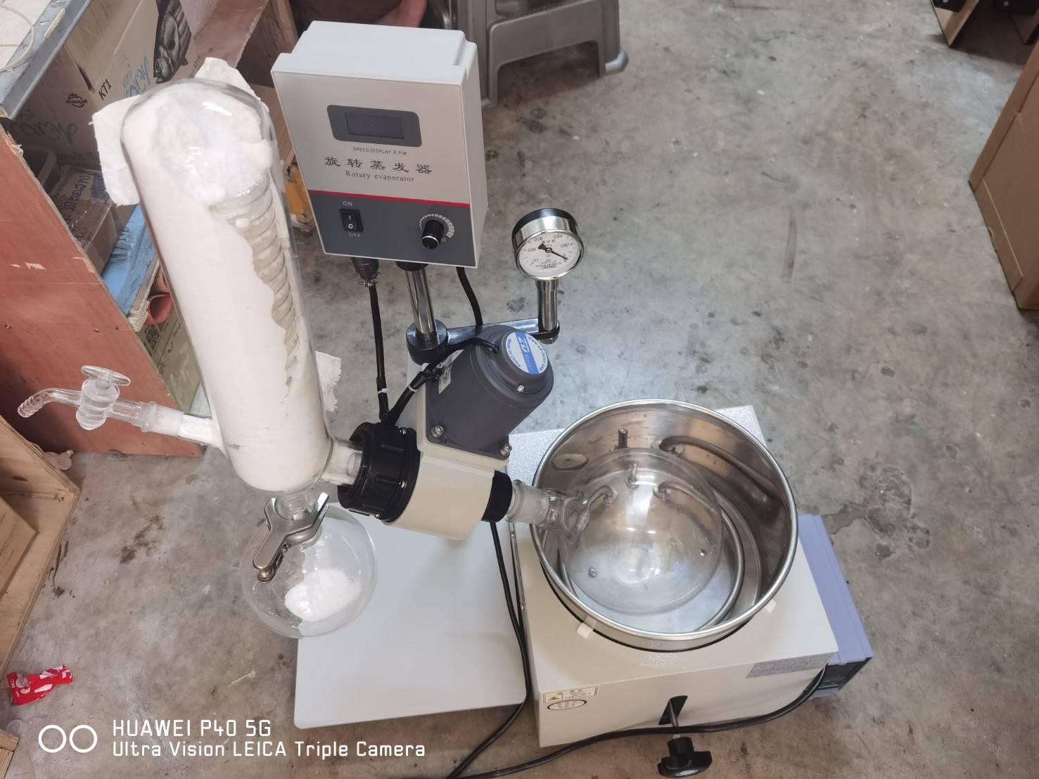 🌈เครื่องสกัด เครื่องกลั่นในห้องแล็บ สกัดน้ำมันหอมระเหย รุ่น RE-201D