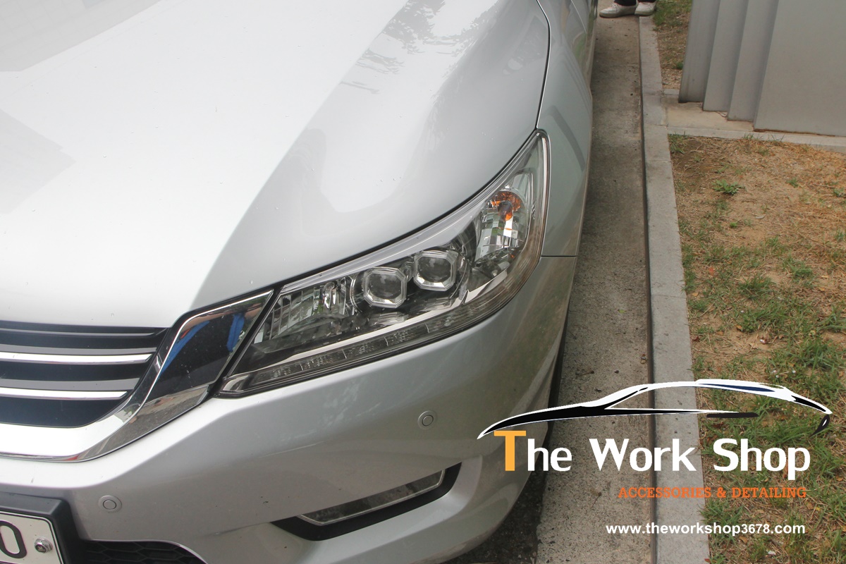 Chrome Head Lamp Cover for Accord All New - โครเมี่ยมแแต่งไฟคู่หน้า