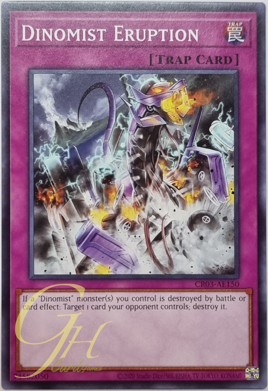 Yugioh [CR03-AE150] Dinomist Eruption (Common)