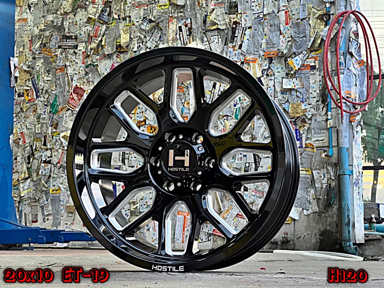 HOSTILE H120 ขอบ20 นำเข้าเต้าเดียวในไทย