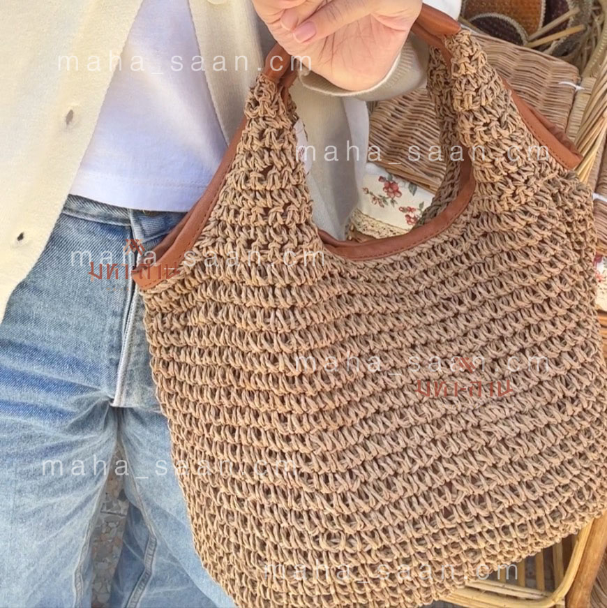 กระเป๋าถือ กระเป๋าสไตล์เกาหลี แฟชั่นเรียบง่าย สีพื้น 🍨