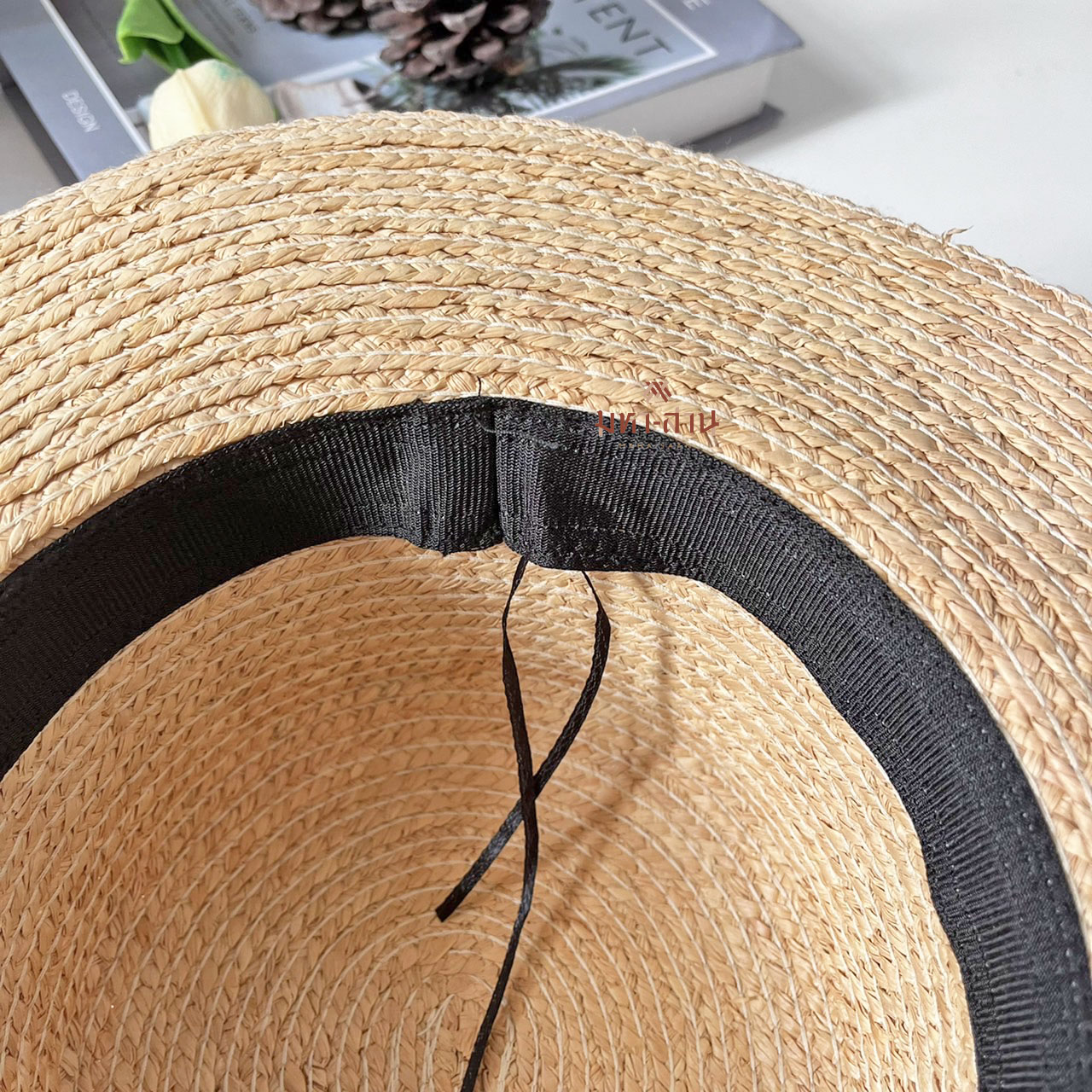 หมวกสาน หมวกวินเทจ หมวกปานามา หมวกไปทะเล หมวกแต่งโบว์👒