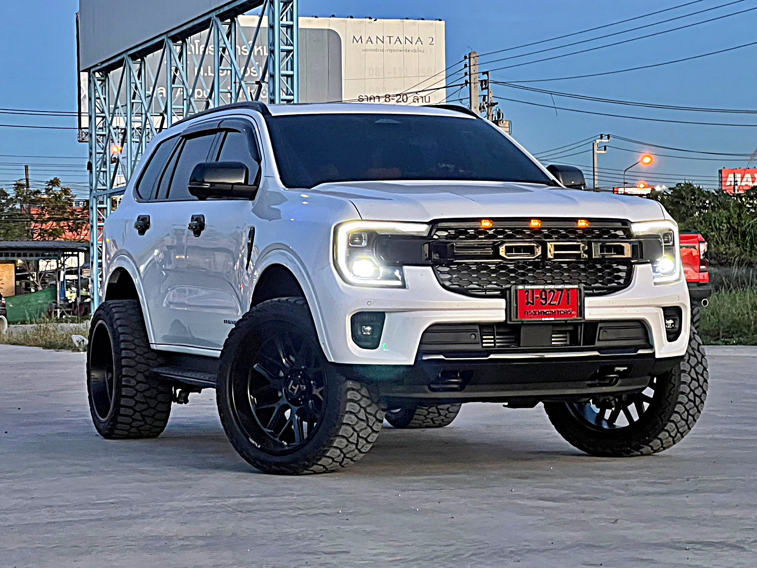 FORD EVEREST NEXTGEN ล้อแท้ HOSTILE H120 ขอบ22 ที่ STEP9