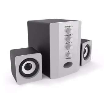 Nubwo Shadow ลำโพงมีชับ เบสหนัก2.1 Subwoofer Speaker USB รุ่น NS-32 (White)สีขาว