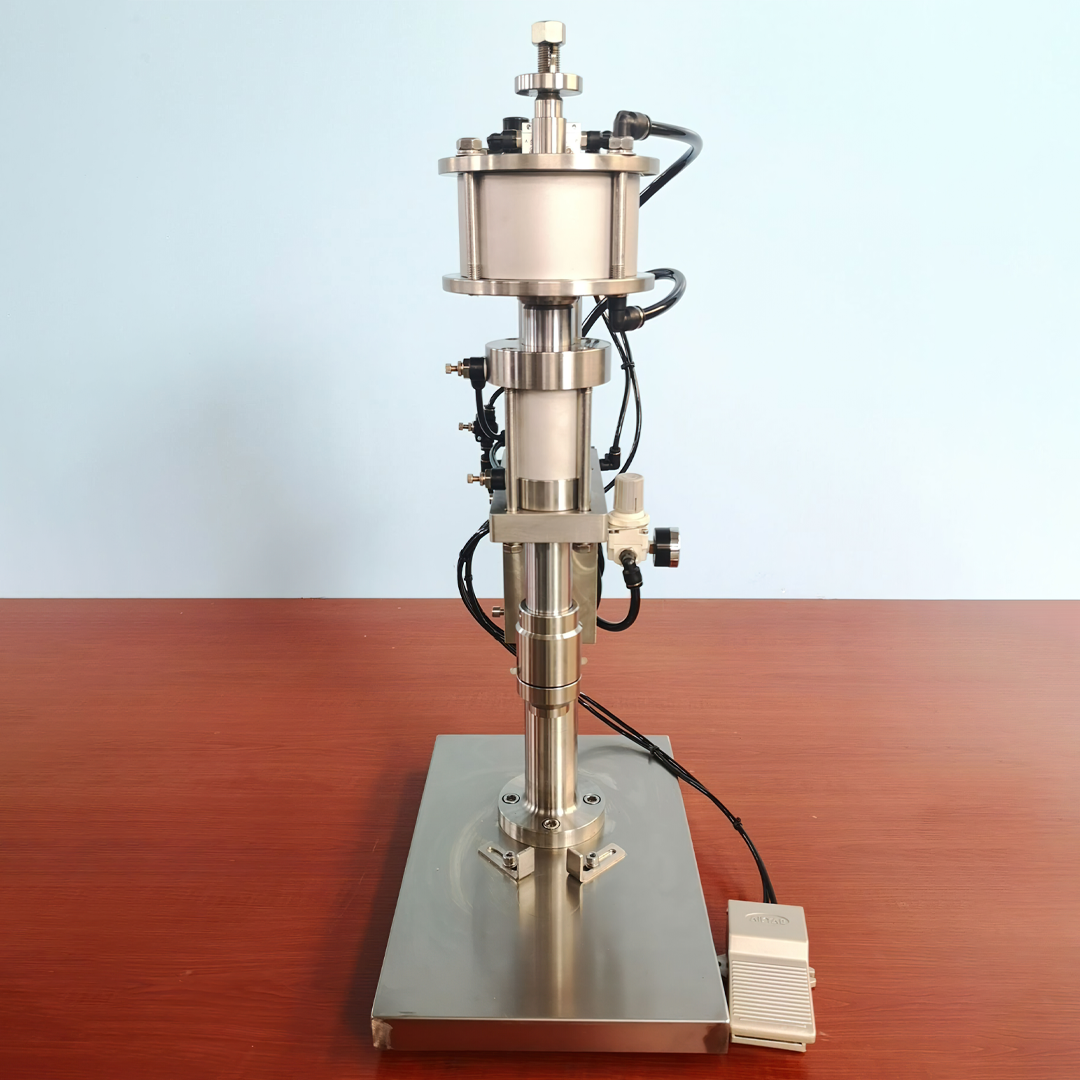 14745 JH-QGTF เครื่องปิดฝา ปิดวาล์ว หัวสเปรย์อัดแก๊ซ ปิดกระป๋องหัวสเปรย์