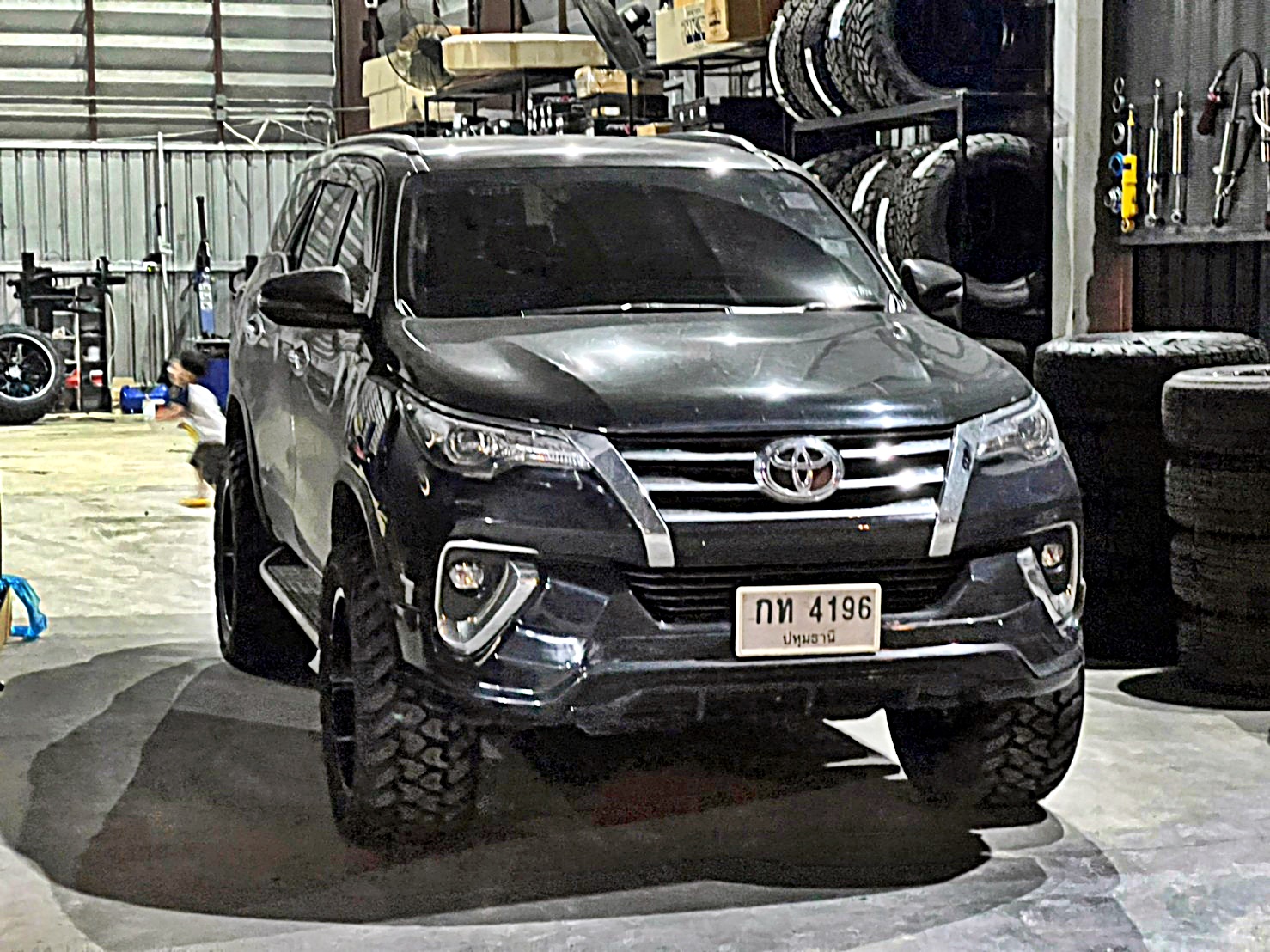 TOYOTA_FORTUNER_จองคิวมาจากปทุมธานี ทำทรงเมกาที่ STEP9
