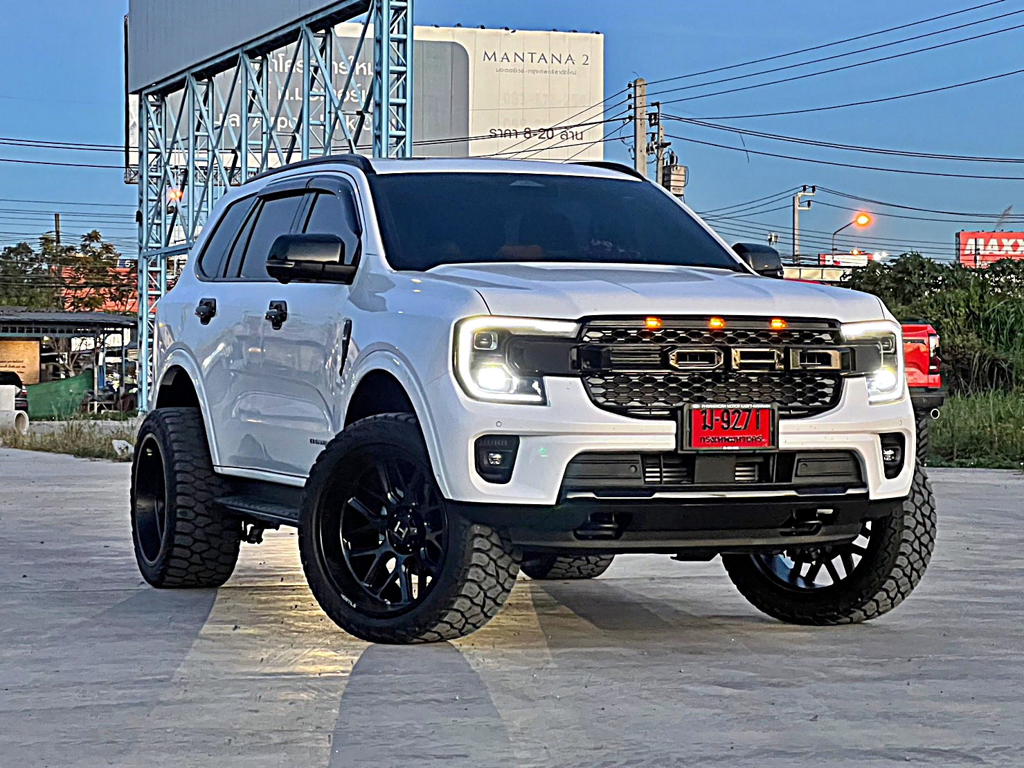 FORD EVEREST NEXTGEN ล้อแท้ HOSTILE H120 ขอบ22 ที่ STEP9