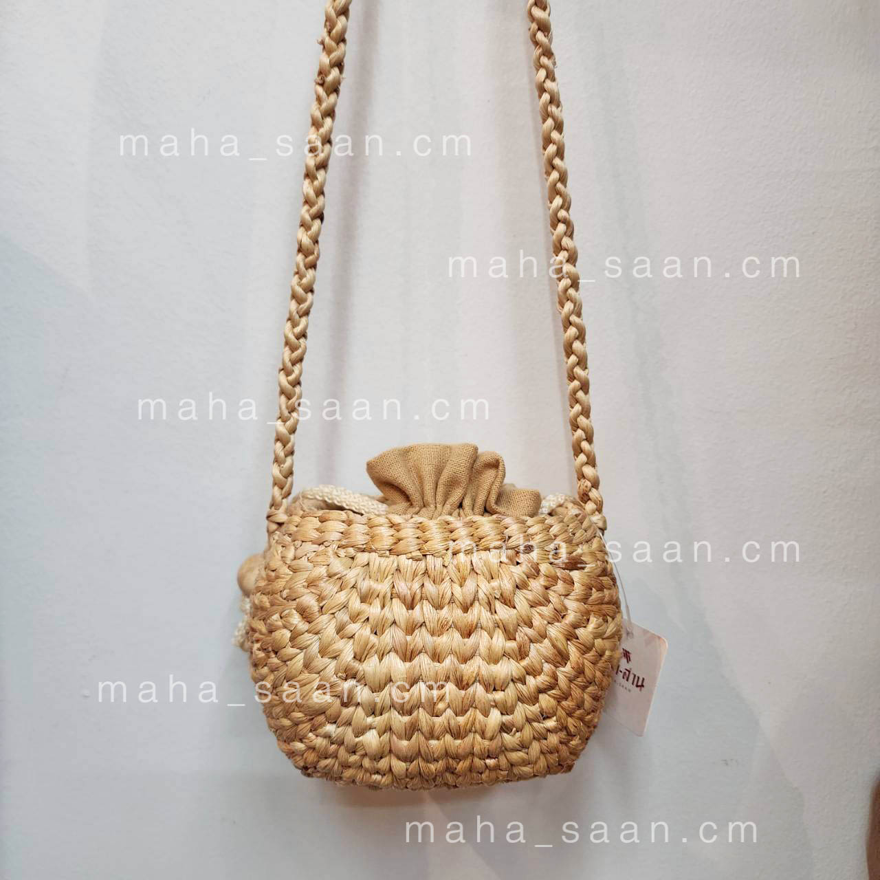 กระเป๋าสานผักตบชวา ฝาพับ สะพาย แฮนด์เมด เด็กและผู้ใหญ่💌