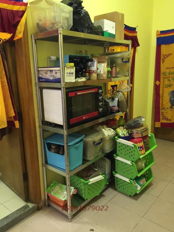 ชั้นวางสแตนเลสห้องครัว