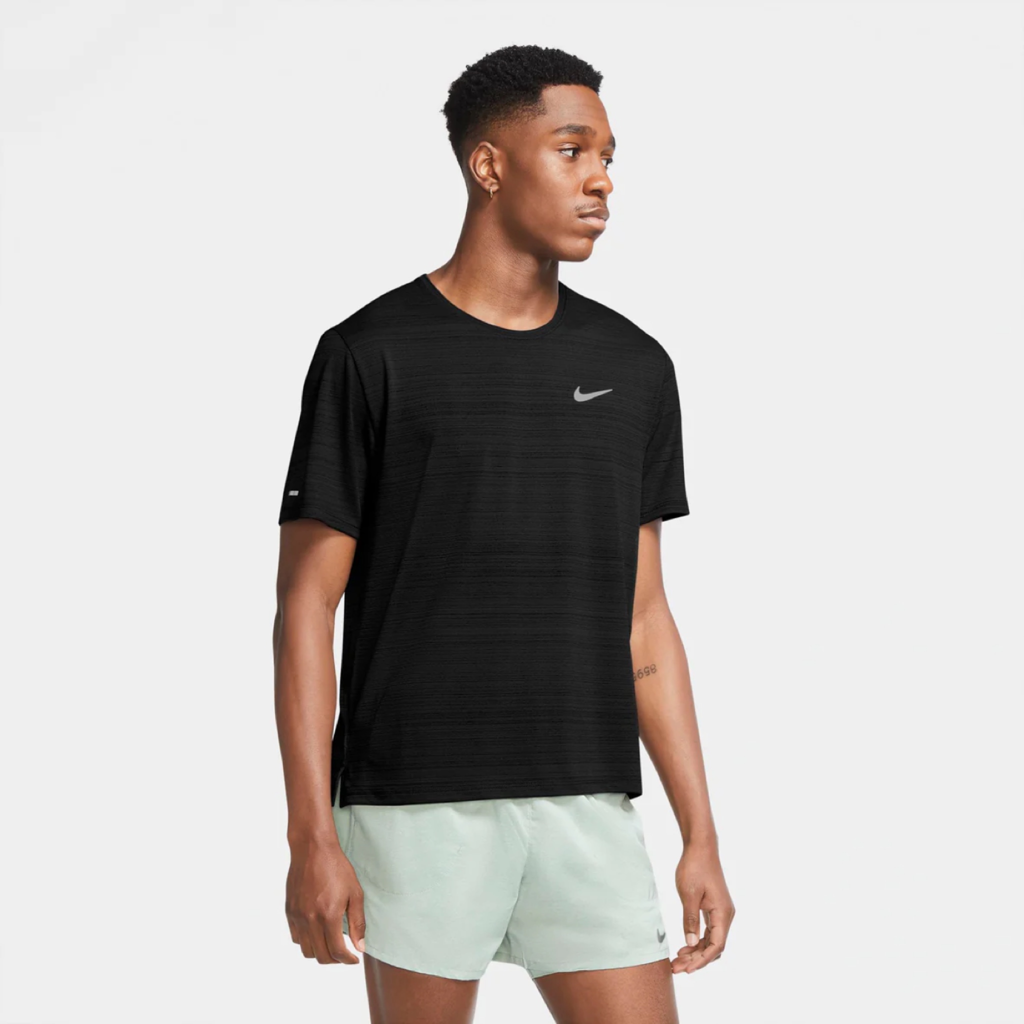 เสื้อวิ่ง Nike Miler Dri-FIT Running Shirt ‘BLACK’ (S,M)